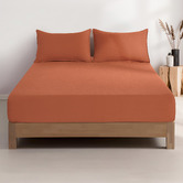 Violette Casa Nezza Vintage Washed Microfibre Fitted Sheet Set