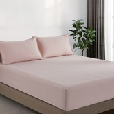 Violette Casa Nezza Vintage Washed Microfibre Fitted Sheet Set