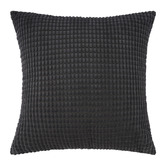 Violette Casa 4 Piece Corn Grain Cuthbert Velvet Cushion Cover Set