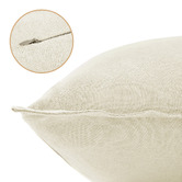 Violette Casa Pipetio Linen &amp; Cotton Lumbar Cushion Covers