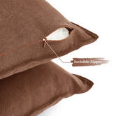 Violette Casa Pipetio Linen &amp; Cotton Cushion Covers