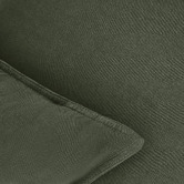 Violette Casa Pipetio Linen &amp; Cotton Lumbar Cushion Covers
