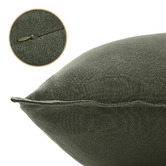 Violette Casa Pipetio Linen &amp; Cotton Lumbar Cushion Covers
