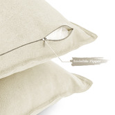 Violette Casa Pipetio Linen &amp; Cotton Cushion Covers