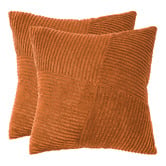 Violette Casa Windmill Ribbed Velvet Cushion Covers