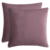 Violette Casa Berryl Teddy Sherpa Velvet European Pillowcases
