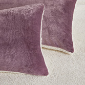 Violette Casa Berryl Teddy Sherpa Velvet European Pillowcases