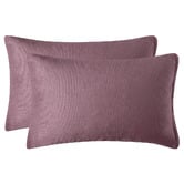 Violette Casa Berryl Teddy Sherpa Velvet Standard Pillowcases