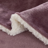 Violette Casa Berryl Teddy Sherpa Velvet Standard Pillowcases