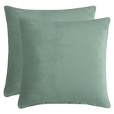 Violette Casa Berryl Teddy Sherpa Velvet European Pillowcases