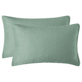 Violette Casa Berryl Teddy Sherpa Velvet Standard Pillowcases