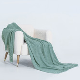 Violette Casa Fassett Knitted Throw