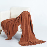 Violette Casa Fassett Knitted Throw