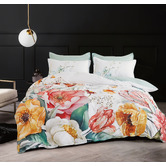 Violette Casa Elmira Brushed Microfibre Quilt Cover Set