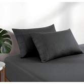 Violette Casa Ava Vintage Washed Cotton Fitted Sheet Set