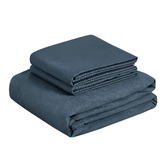 Violette Casa Ava Vintage Washed Cotton Fitted Sheet Set