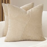 Violette Casa Windmill Ribbed Velvet Cushion Covers