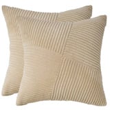 Violette Casa Windmill Ribbed Velvet Cushion Covers