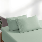Violette Casa Ava Vintage Washed Cotton Fitted Sheet Set