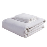 Violette Casa Nezza Vintage Washed Microfibre Fitted Sheet Set