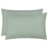 Violette Casa Sage Ava Washed Cotton Quilt Cover Set