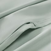 Violette Casa Sage Ava Washed Cotton Quilt Cover Set
