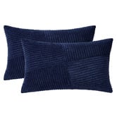 Violette Casa Anya Corduroy Velvet Cushion Covers