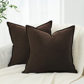 Violette Casa Pipetio Linen &amp; Cotton Cushion Covers