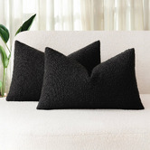 Violette Casa Berryl Rectangular Boucle Cushion Covers