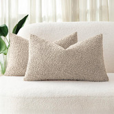 Violette Casa Berryl Rectangular Boucle Cushion Covers