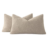 Violette Casa Berryl Rectangular Boucle Cushion Covers