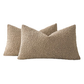 Violette Casa Berryl Rectangular Boucle Cushion Covers