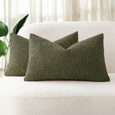 Violette Casa Berryl Rectangular Boucle Cushion Covers