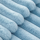 Violette Casa Vavoca Embossed Faux Fur Cushion Covers