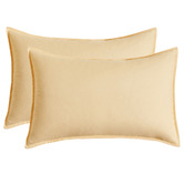 Violette Casa Nezza Vintage Washed Microfibre Fitted Sheet Set