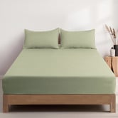 Violette Casa Nezza Vintage Washed Microfibre Fitted Sheet Set