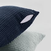 Violette Casa 4 Piece Briselle Corn Grain Velvet Cushion Cover Set