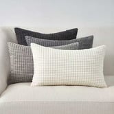 Violette Casa 4 Piece Briselle Corn Grain Velvet Cushion Cover Set