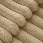 Violette Casa Vavoca Embossed Faux Fur Cushion Covers