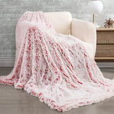 Violette Casa Elija Faux Fur Reversible Throw