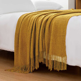 Violette Casa Fassett Knitted Throw