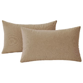 Violette Casa Adeline Rectangular Velvet Cushion Covers