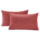 Violette Casa Adeline Rectangular Velvet Cushion Covers