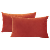 Violette Casa Adeline Rectangular Velvet Cushion Covers