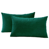 Violette Casa Adeline Rectangular Velvet Cushion Covers