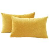 Violette Casa Adeline Rectangular Velvet Cushion Covers