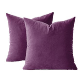Violette Casa Adeline Velvet European Pillowcases