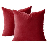 Violette Casa Adeline Velvet European Pillowcases
