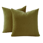 Violette Casa Adeline Velvet European Pillowcases
