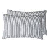 Violette Casa Eliora Yarn-Dyed Washed Microfibre Fitted Sheet Set